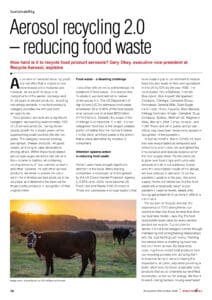 Reducing Food Waste Attention Spawns Action in Reducing Food Waste
